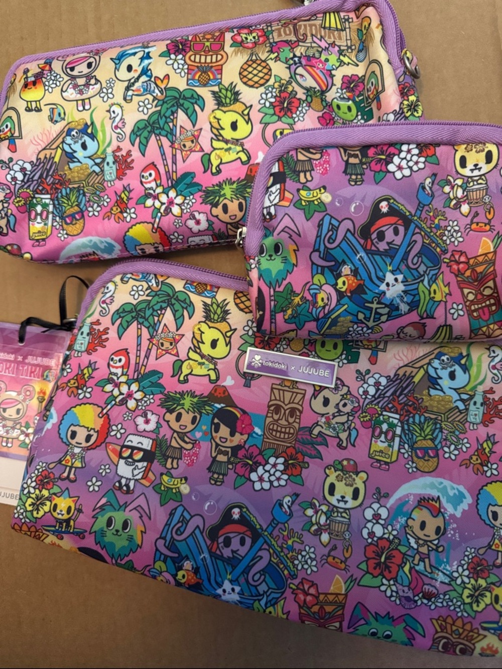 Ju-Ju-Be Toki Tiki Tokidoki Be Set NWT